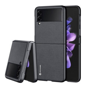 Juodas dėklas Dux Ducis Fino telefonui SAMSUNG GALAXY Z FLIP 3