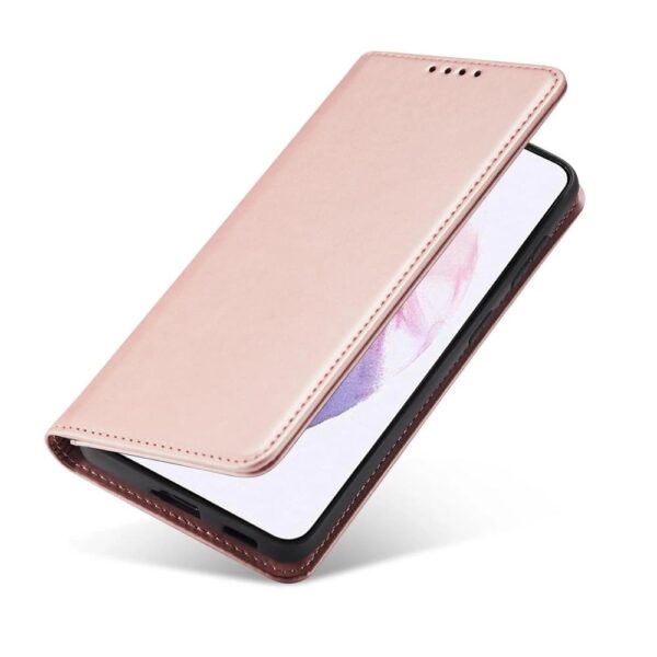 rožinis telefono dėklas Samsung Galaxy S22