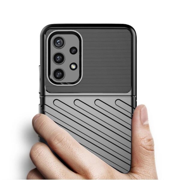 Samsung Galaxy A32 4G telefono dėklas juoda spalva