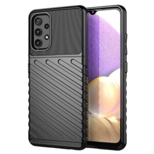Samsung Galaxy A32 4G telefono dėklas juodas
