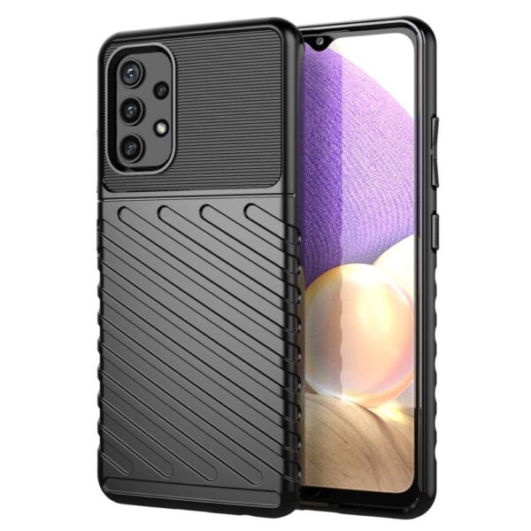 Samsung Galaxy A32 4G telefono dėklas juodas