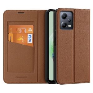 dėklas telefonui Xiaomi Redmi Note 12 5G-Poco X5 5G rudas