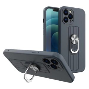 Samsung Galaxy A32 4G silikoninis telefono dėklas, tamsiai mėlynas