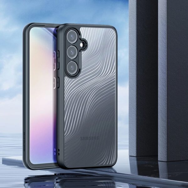 Samsung Galaxy A55 5G telefono dėklas Dux Ducis Aimo, juodas