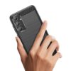 Samsung Galaxy A55 telefono dėklas Carbon Case, juodas